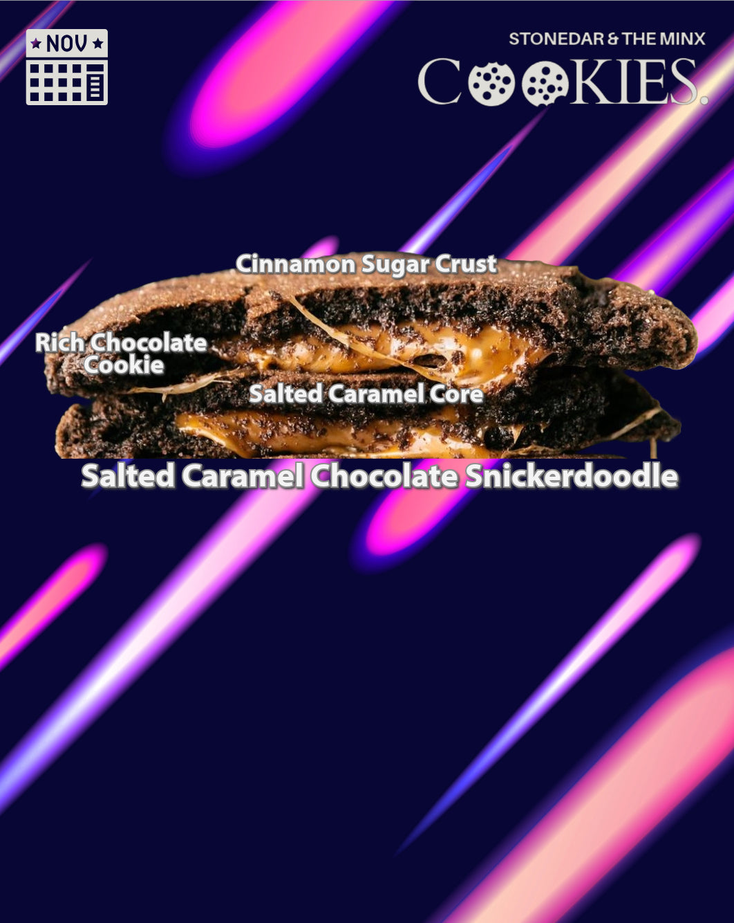 Salted Caramel Chocolate Snickerdoodle