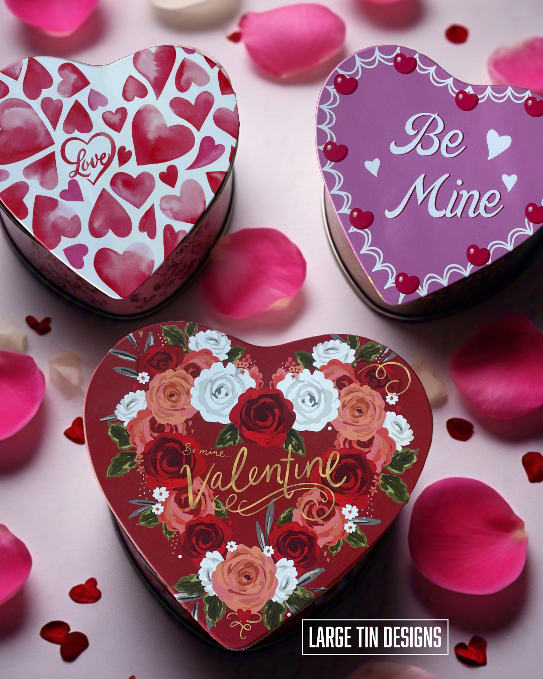 Valentine’s Day Cookie Tins