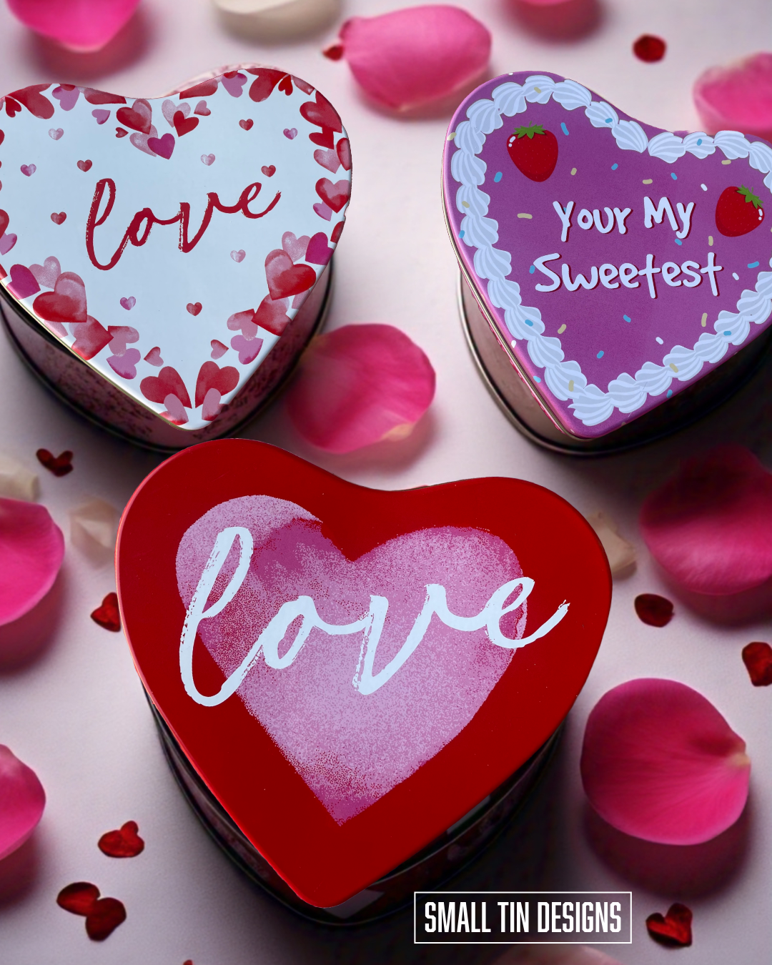 Valentine’s Day Cookie Tins