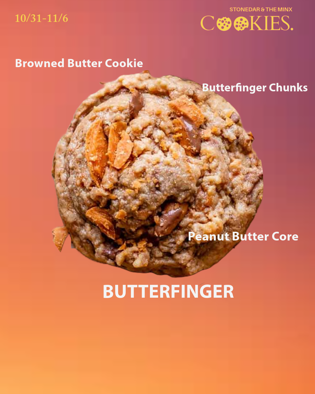 Butterfinger Cookie