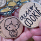 Harry Potter Cookie Keychains